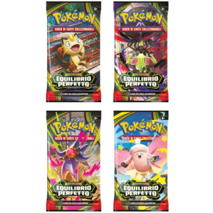 POKEMON MEGAEVOLUZIONE: EQUILIBRIO PERFETTO – BUSTINA DA 10 CARTE (ITA)