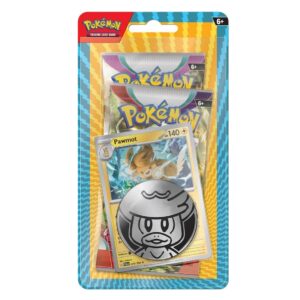 POKEMON TCG - PAWMOT CARD + 2 BOOSTER PACKS + COIN (ENG)