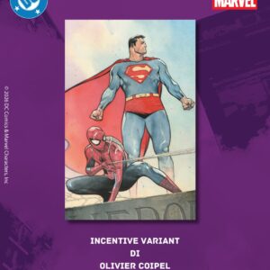 SUPERMAN/SPIDER-MAN - INCENTIVE FOIL VARIANT DI OLIVIER COIPEL