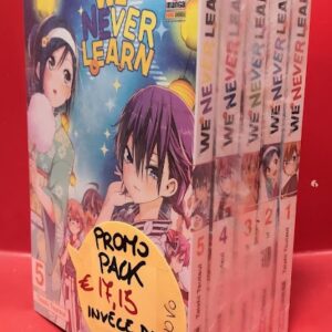WE NEVER LEARN - PROMO PACK (1-5)
