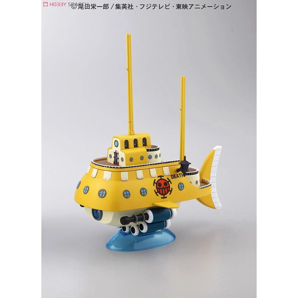 BANDAI ONE PIECE GRAND SHIP COLLECTION #02 - TRAFALGAR LAW'S SUBMARINE - MODEL KIT - immagine 3
