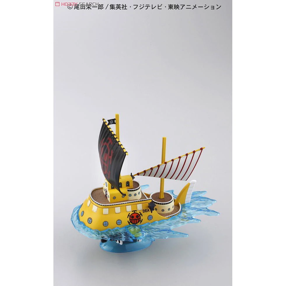 BANDAI ONE PIECE GRAND SHIP COLLECTION #02 - TRAFALGAR LAW'S SUBMARINE - MODEL KIT - immagine 4