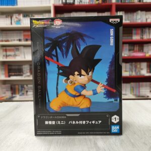 BANPRESTO DXF DRAGON BALL DAIMA SON GOKU WITH PANEL