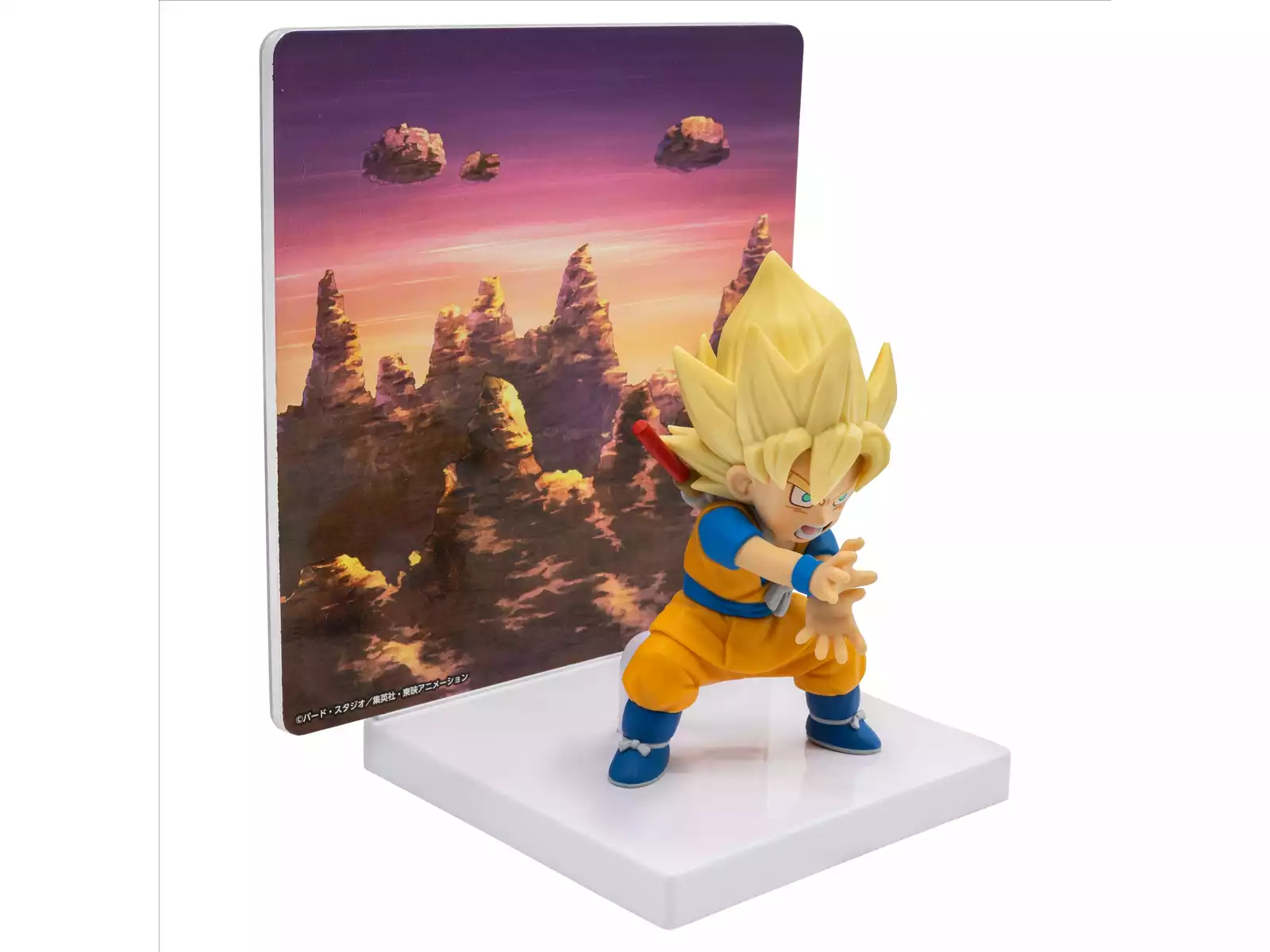 BANPRESTO DXF DRAGON BALL DAIMA SUPER SAIYAN SON GOKU WITH PANEL - immagine 4
