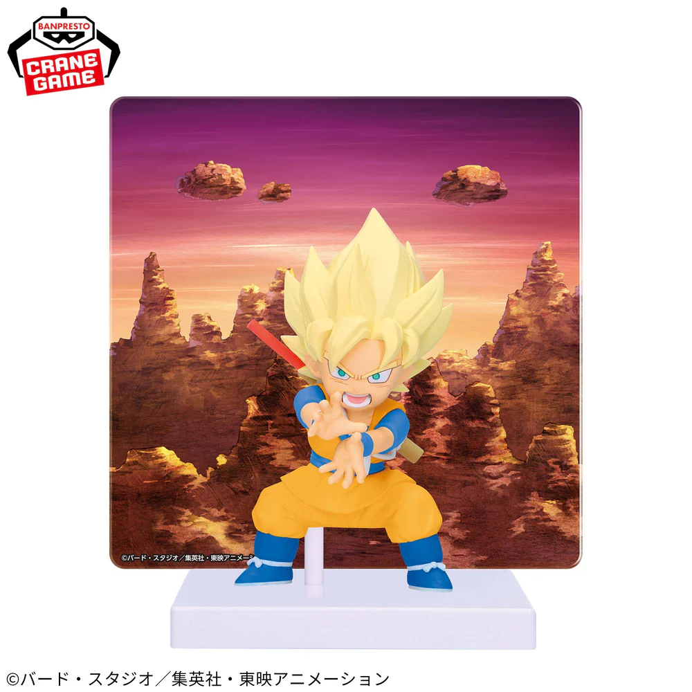 BANPRESTO DXF DRAGON BALL DAIMA SUPER SAIYAN SON GOKU WITH PANEL - immagine 8