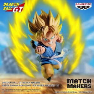 BANPRESTO MATCH MAKERS DRAGON BALL GT SUPER SAIYAN SON GOKU