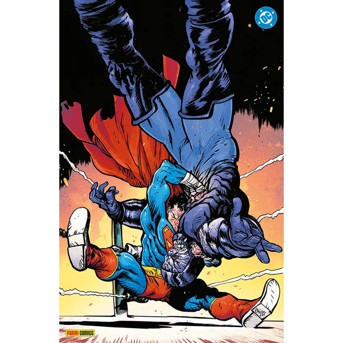 DC K.O. 1 VARIANT COVER DI DANIEL WARREN JOHNSON