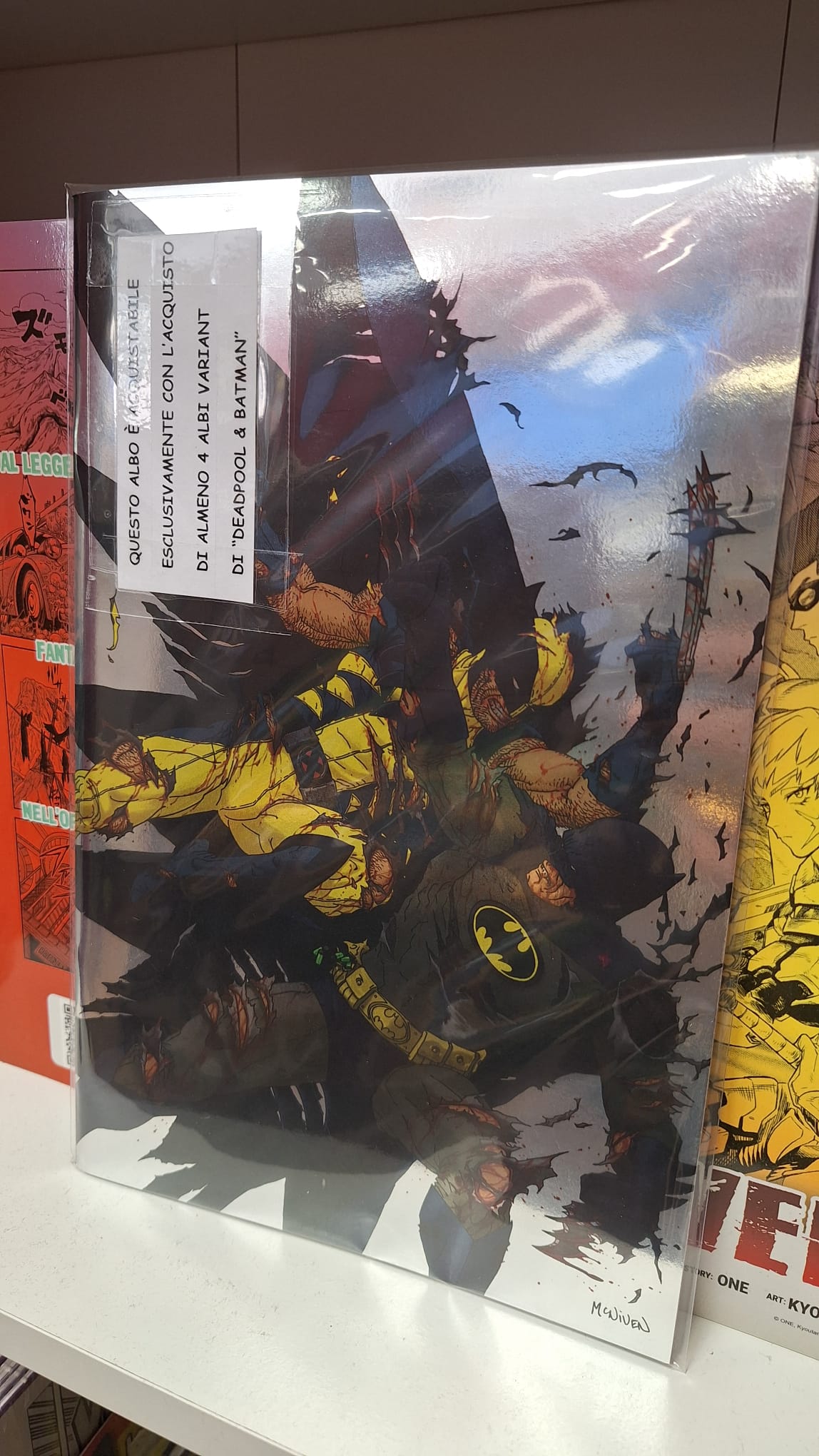 DEADPOOL/BATMAN - INCENTIVE FOIL VARIANT DI STEVE MCNIVEN