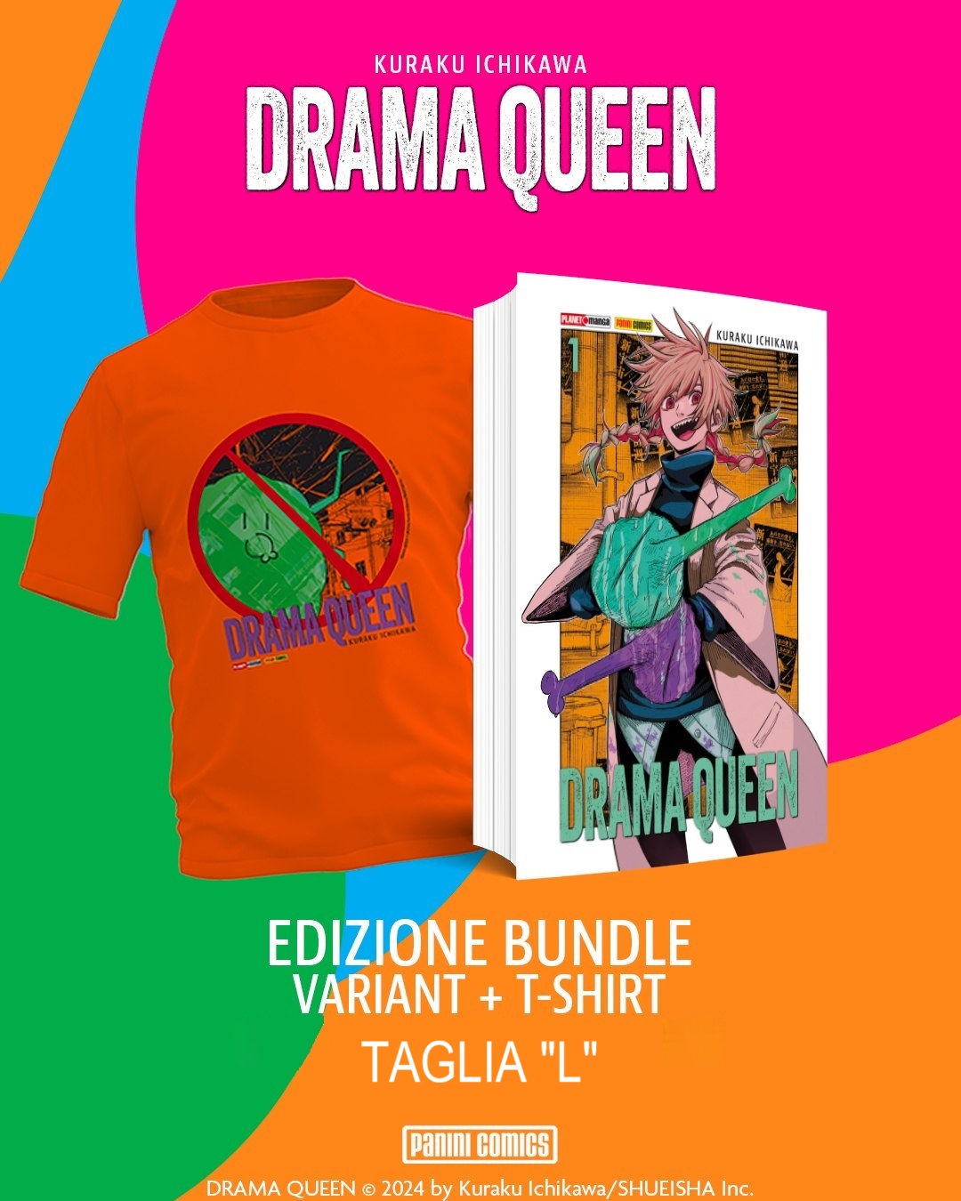 DRAMA QUEEN 1 VARIANT T-SHIRT L