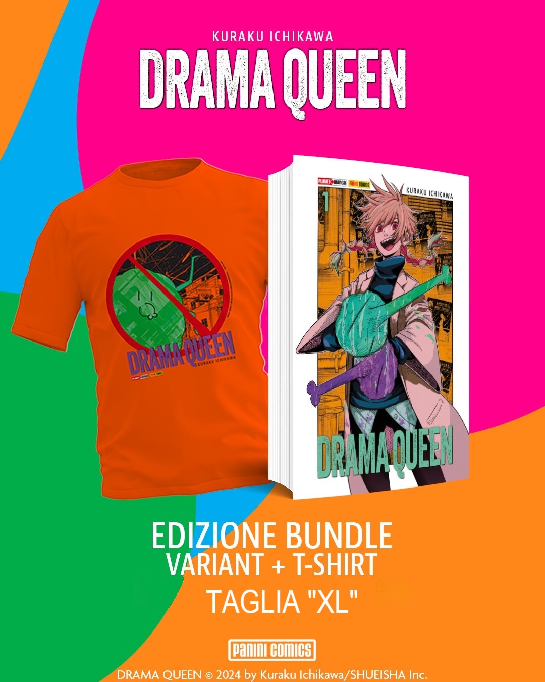 DRAMA QUEEN 1 VARIANT T-SHIRT XL