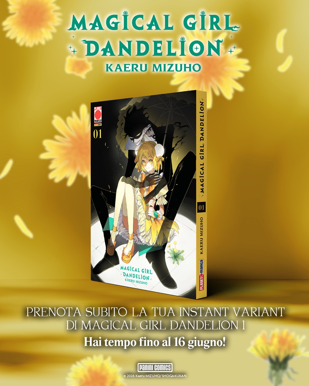 MAGICAL GIRL DANDELION 1 INSTANT VARIANT