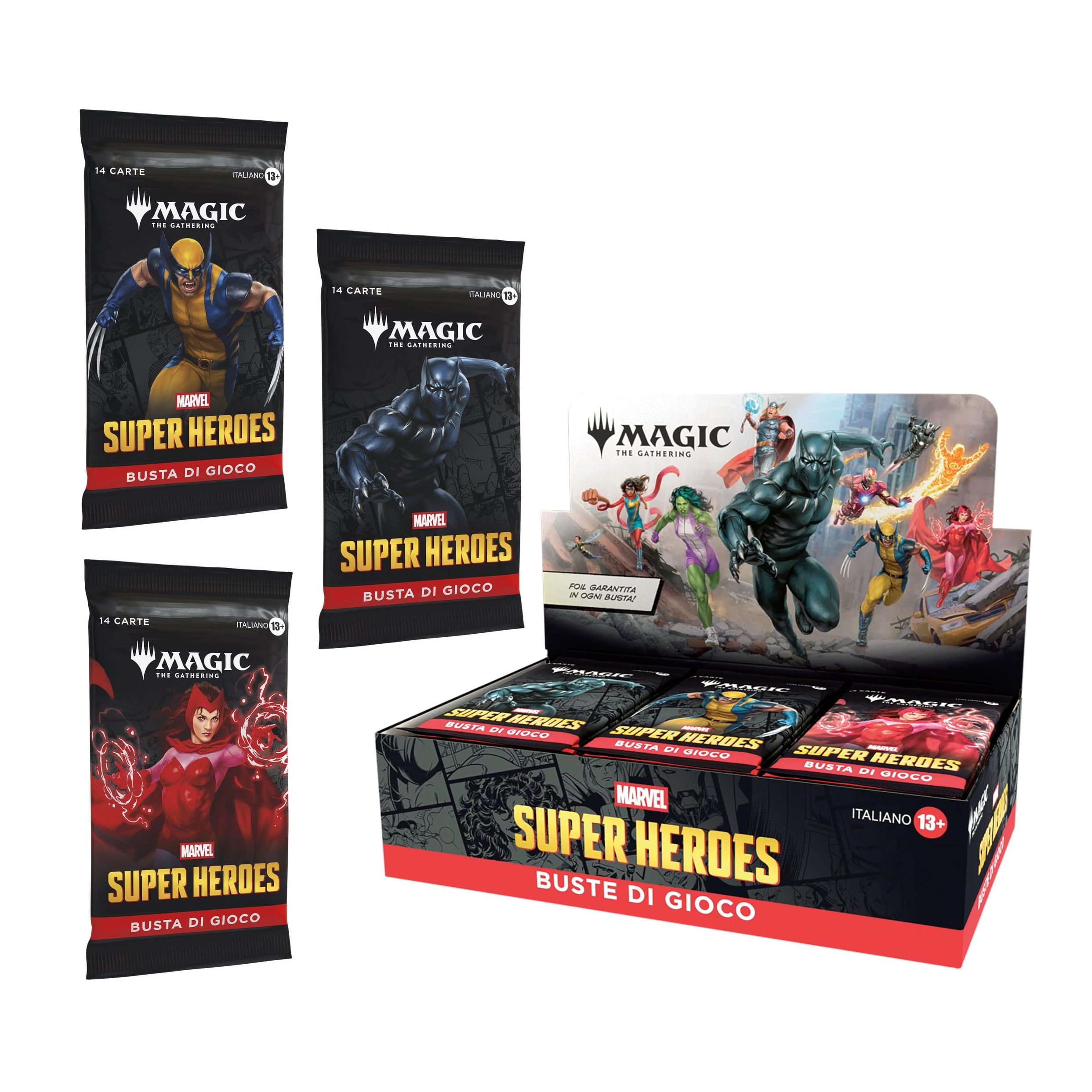 MTG - MARVEL SUPER HEROES - PLAY BOOSTER (ITA)
