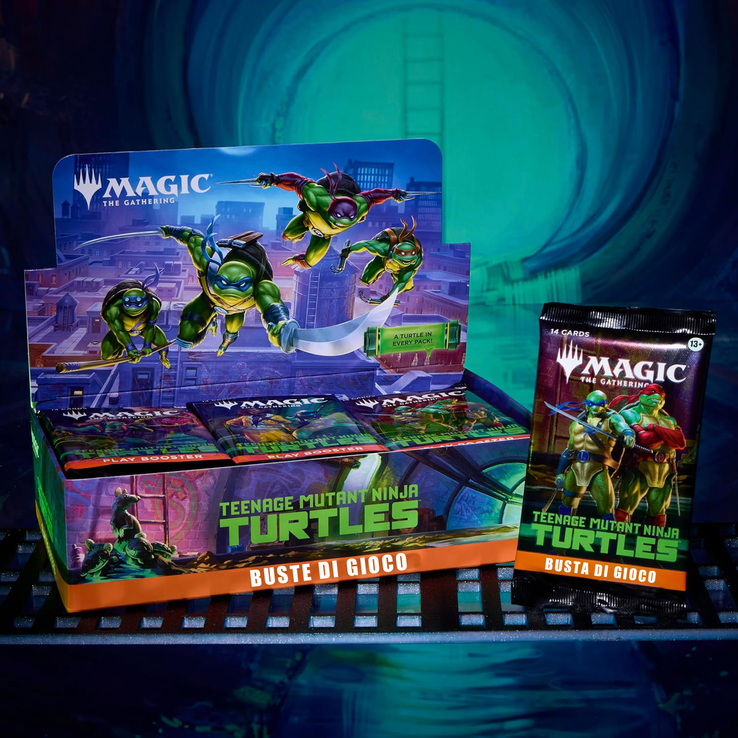 MTG - TEENAGE MUTANT NINJA TURTLES - PLAY BOOSTER (ITA) - immagine 2