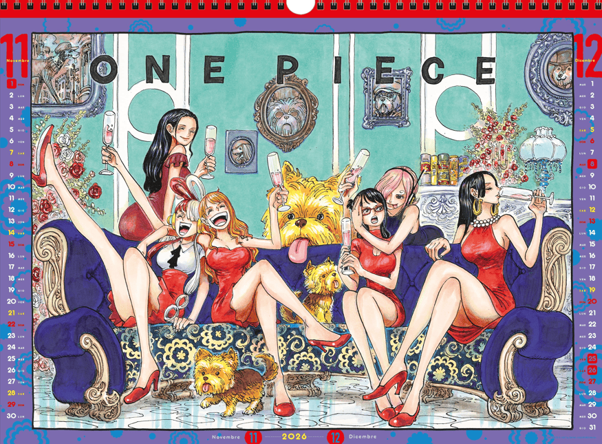ONE PIECE CALENDARIO 2025/2026 Lucca Comics & Games - immagine 5