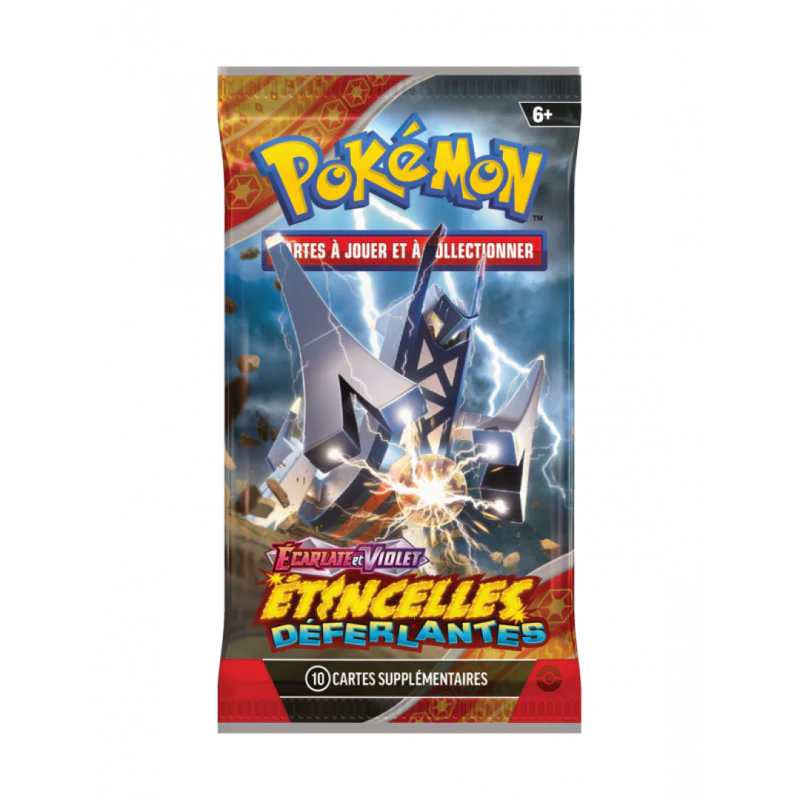POKEMON SCARLATTO E VIOLETTO: SCINTILLE FOLGORANTI BUSTINA DA 10 CARTE (ITA) - immagine 6