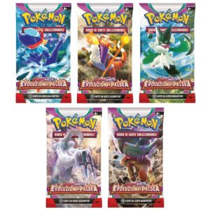 POKEMON SCARLATTO E VIOLETTO: EVOLUZIONI A PALDEA BUSTINA DA 10 CARTE (ITA)