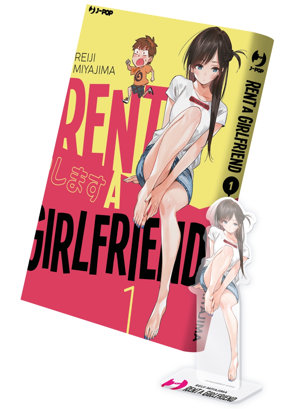 RENT A GIRLFRIEND 1 VARIANT CON ACRYLIC STANDEE