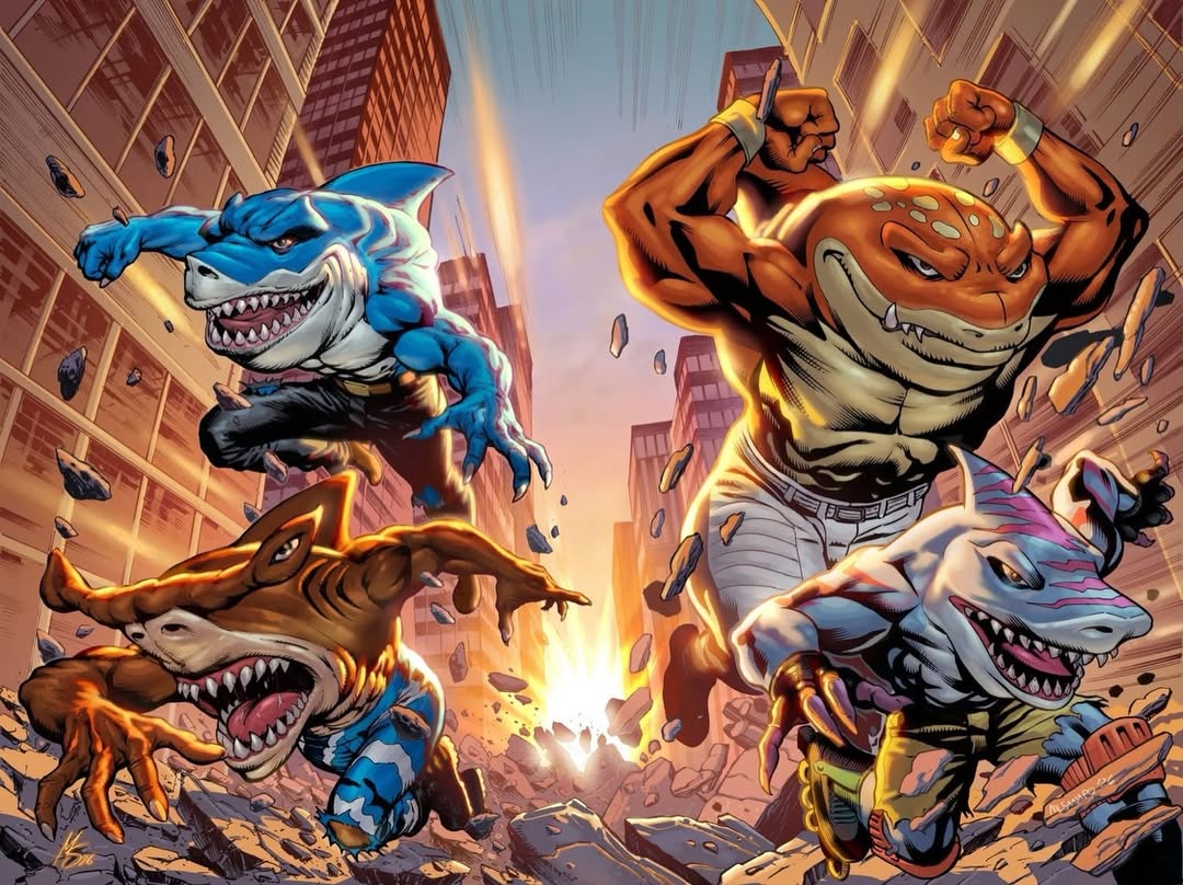 STREET SHARKS VOL.1 LIMITED VARIANT WRAPAROUND - immagine 3