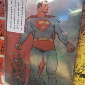 SUPERMAN/SPIDER-MAN - INCENTIVE FOIL VARIANT DI OLIVIER COIPEL