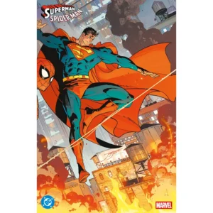 SUPERMAN/SPIDER-MAN - WRAPAROUND DI JORGE JIMENEZ