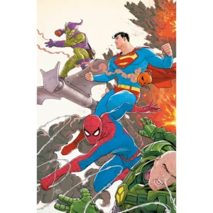 SUPERMAN/SPIDER-MAN - VARIANT MIKEL JANIN