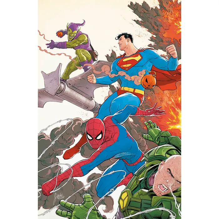 SUPERMAN/SPIDER-MAN - VARIANT MIKEL JANIN