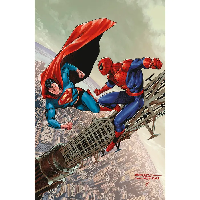 SUPERMAN/SPIDER-MAN - VARIANT RAFA SANDOVAL