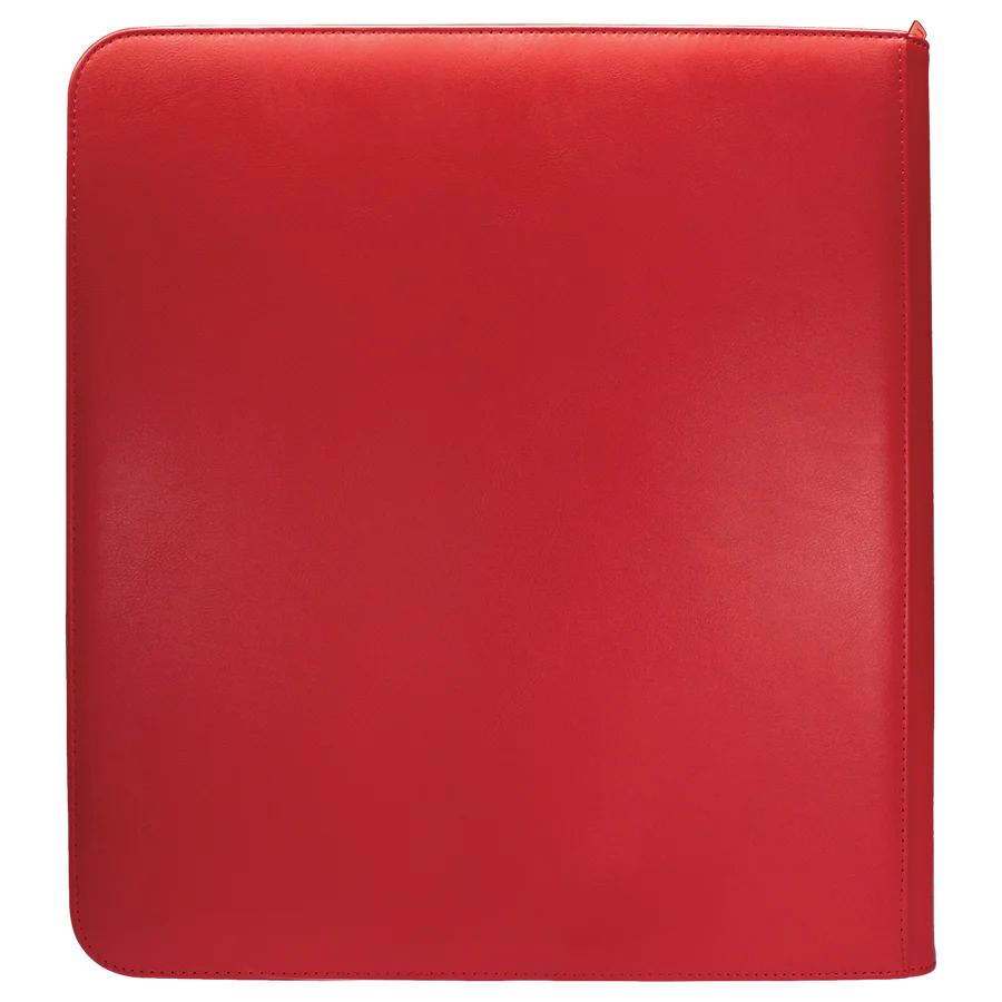 ULTRA-PRO - VIVID ZIPPERED 12-POCKET PRO-BINDER - RED - immagine 4
