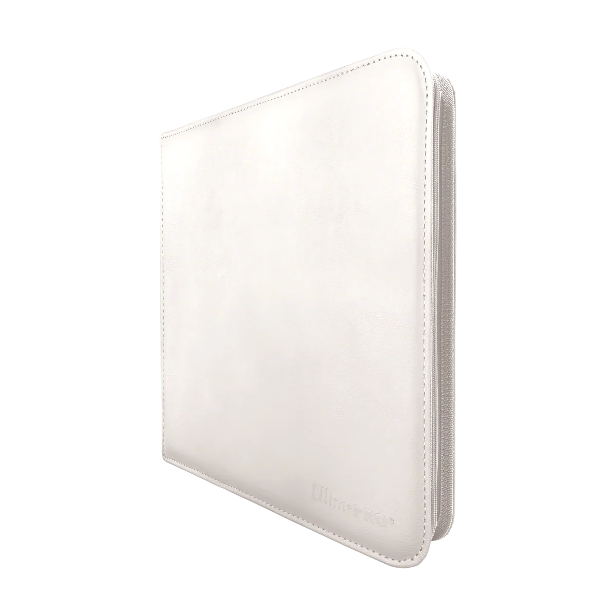ULTRA-PRO - VIVID ZIPPERED 12-POCKET PRO-BINDER - WHITE - immagine 2
