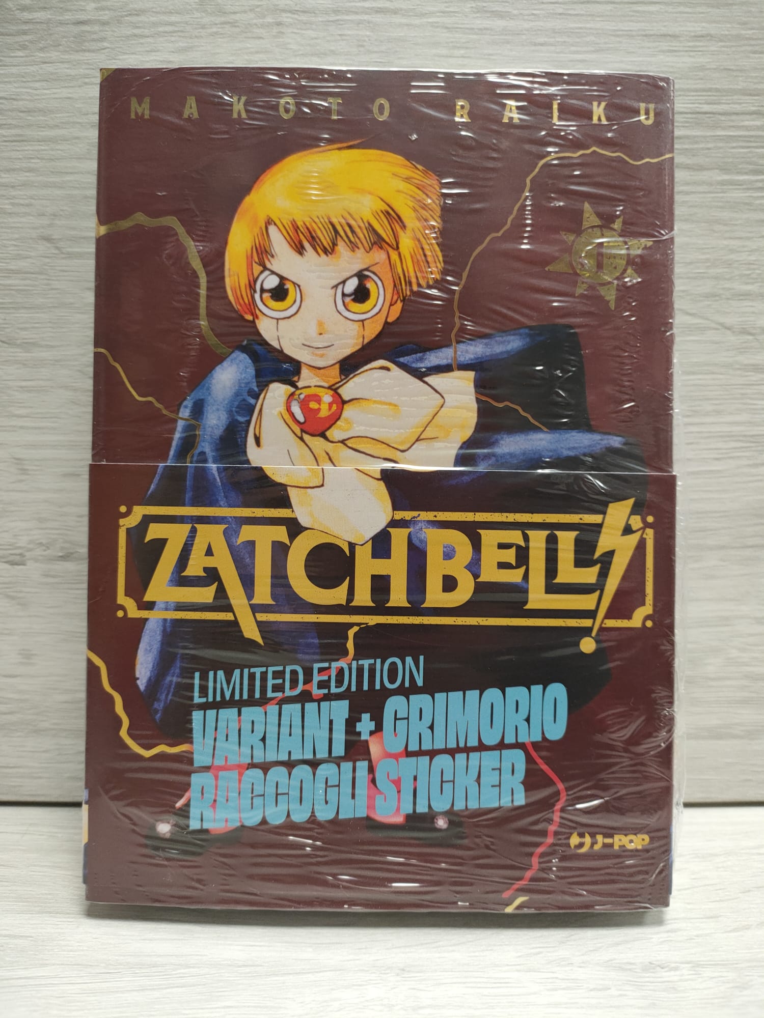 ZATCH BELL! 1 VARIANT+ GRIMORIO RACCOGLI STICKER - immagine 2