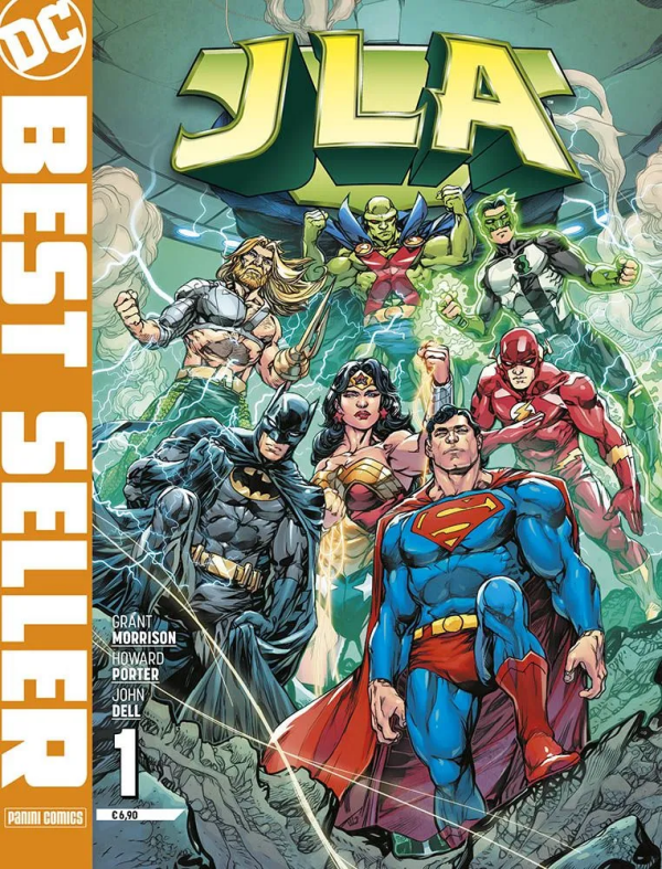 JLA DI GRANT MORRISON 1 EDIZIONE VARIANT