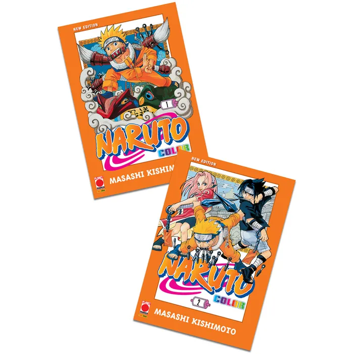 NARUTO COLOR NEW EDITION 1-2 BUNDLE
