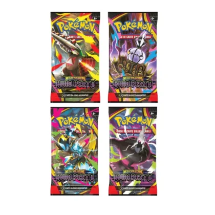 POKEMON MEGAEVOLUZIONE: BUIO PESTO – BUSTINA DA 10 CARTE (ITA)