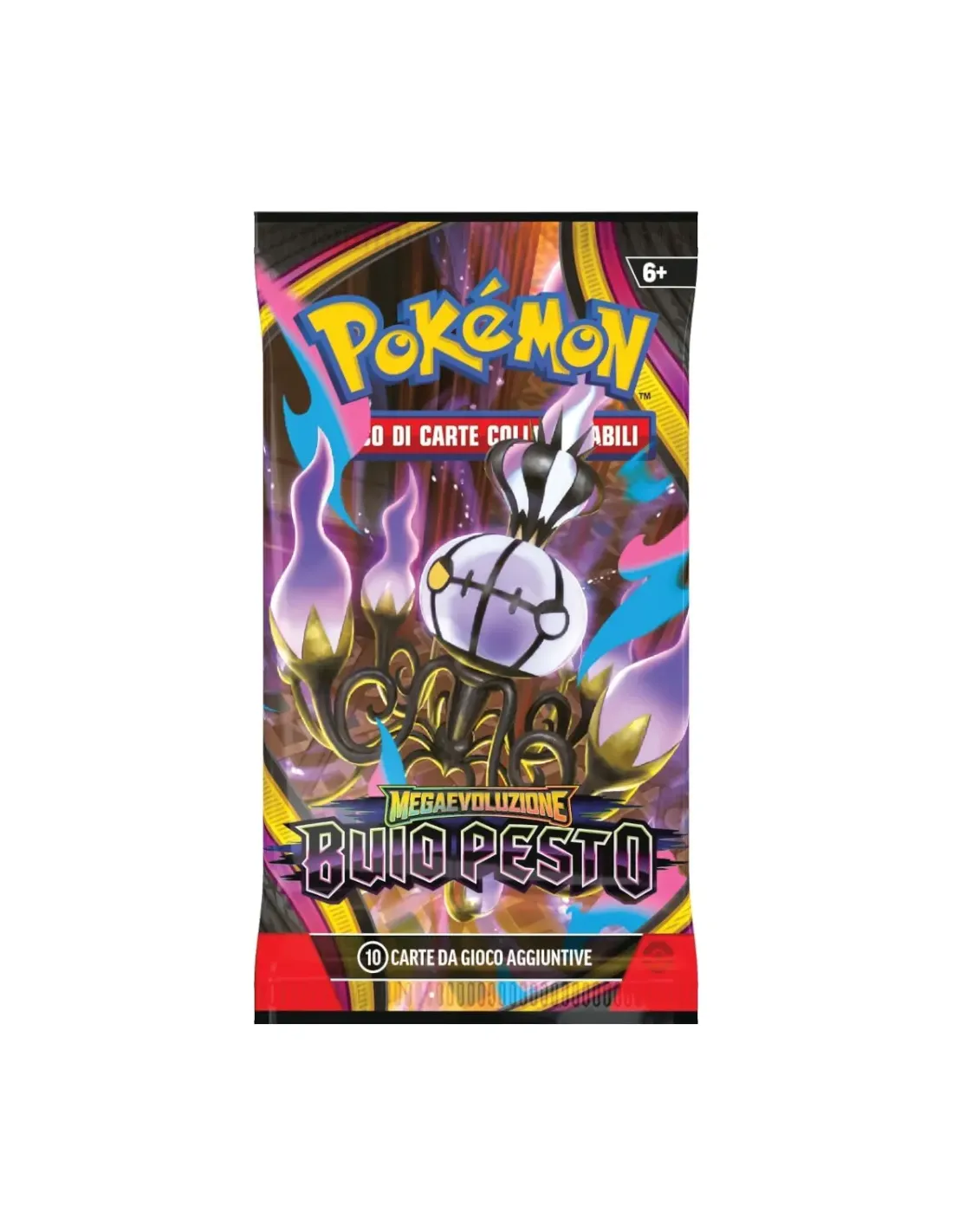 POKEMON MEGAEVOLUZIONE: BUIO PESTO - BUSTINA DA 10 CARTE (ITA) - immagine 3