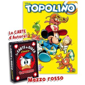 TOPOLINO #3585 CARTE MAZZO ROSSO