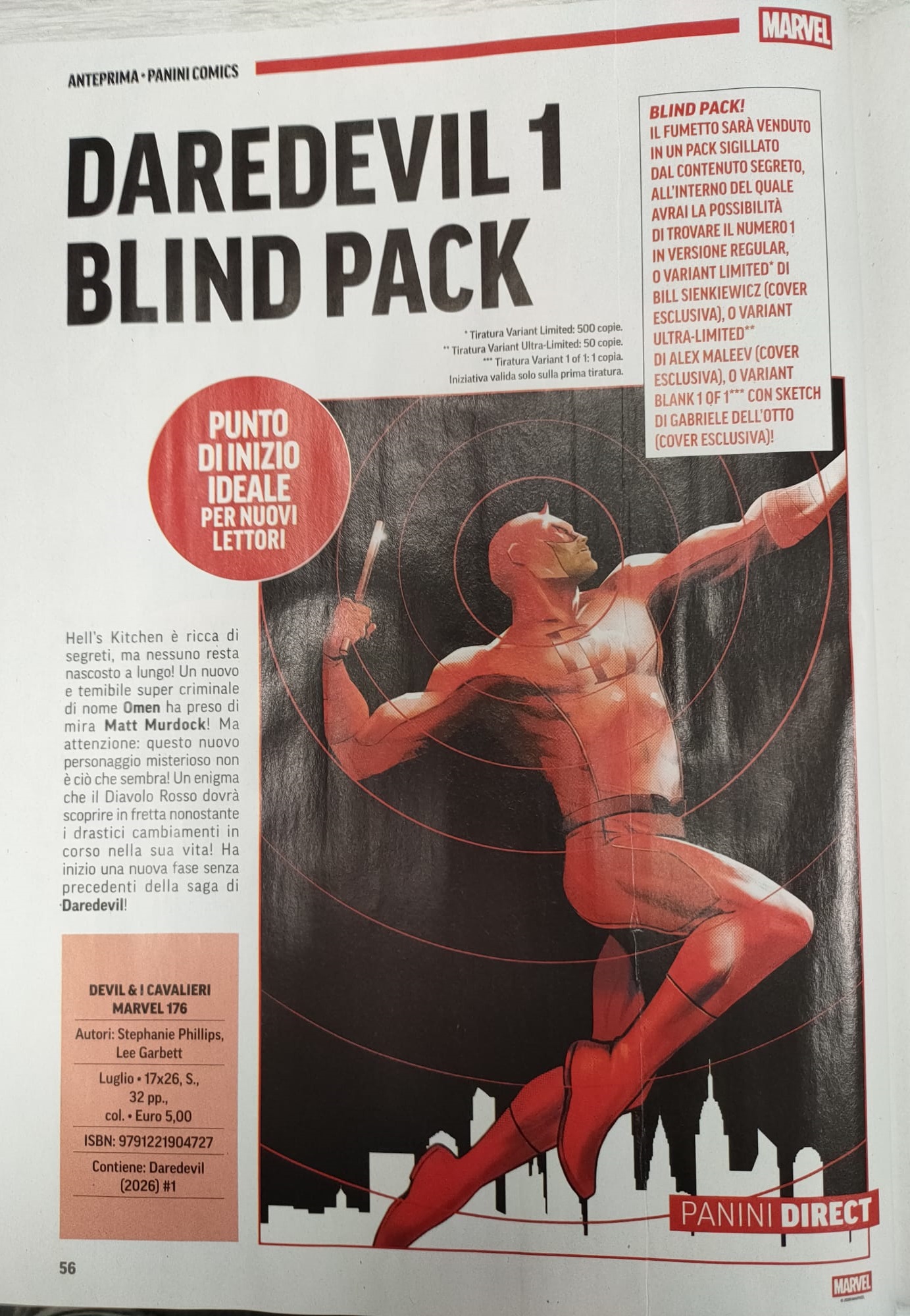 DAREDEVIL 1 (#176) BLIND PACK - immagine 3