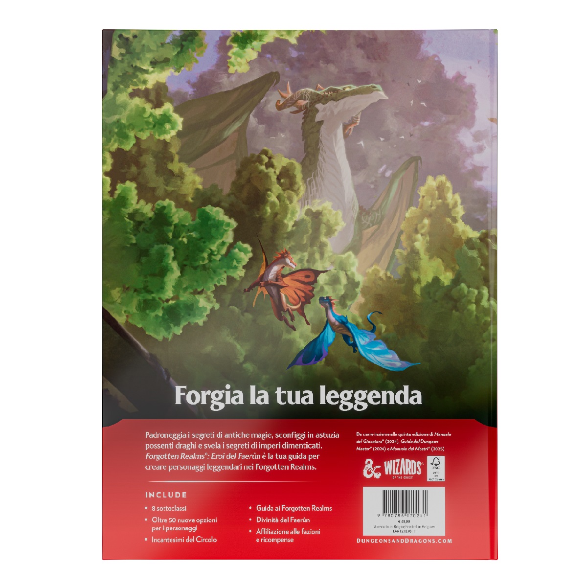 D&D 5.0 - FORGOTTEN REALMS: EROI DEL FAERUN - ITA - immagine 2