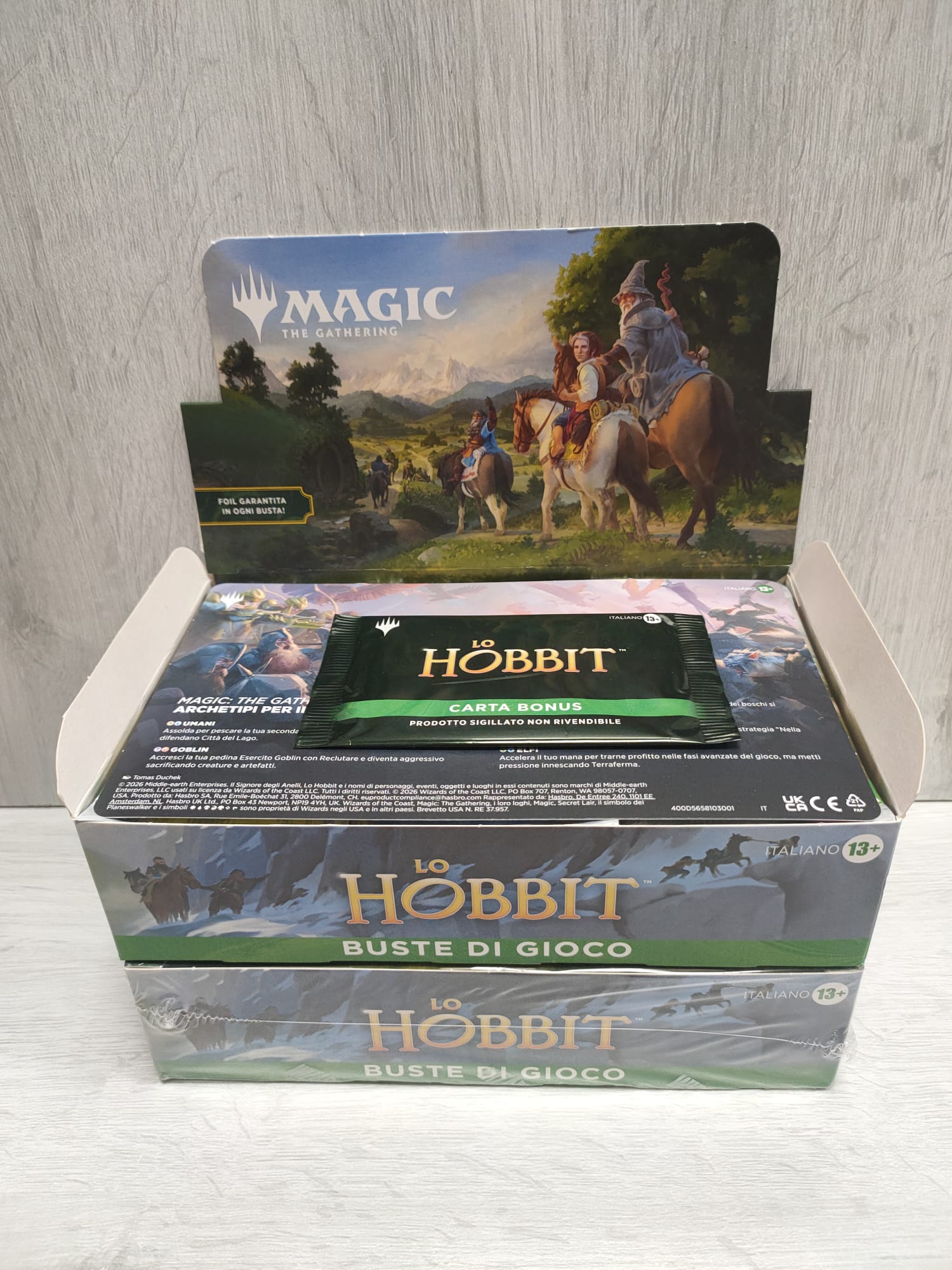 MAGIC THE GATHERING - THE HOBBIT - BOX PLAY BOOSTER (ITA)