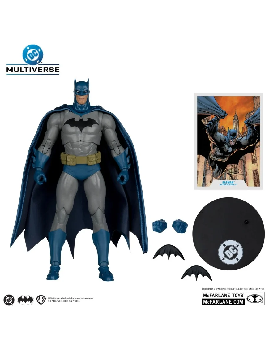DC MULTIVERSE - BATMAN HUSH 2: BATMAN - MC FARLANE - ACTION FIGURE - immagine 6