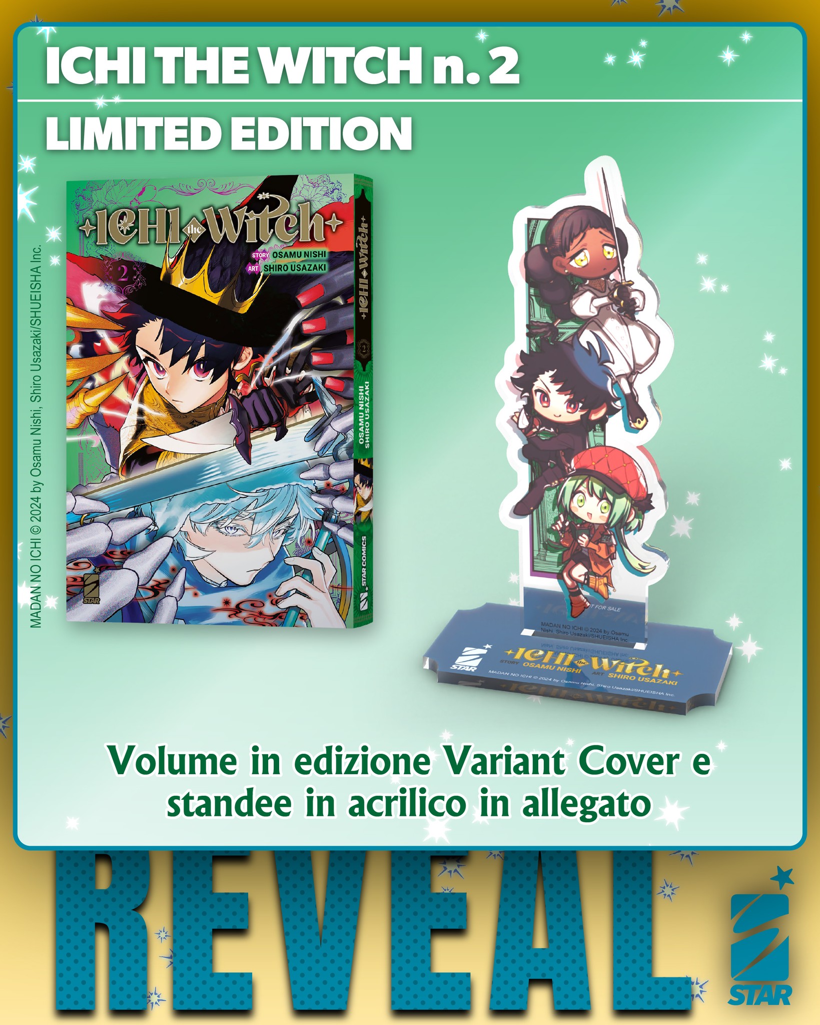 PROMO ICHI THE WITCH 1 E 2 LIMITED EDITION + SHIKISHI IN OMAGGIO - immagine 3