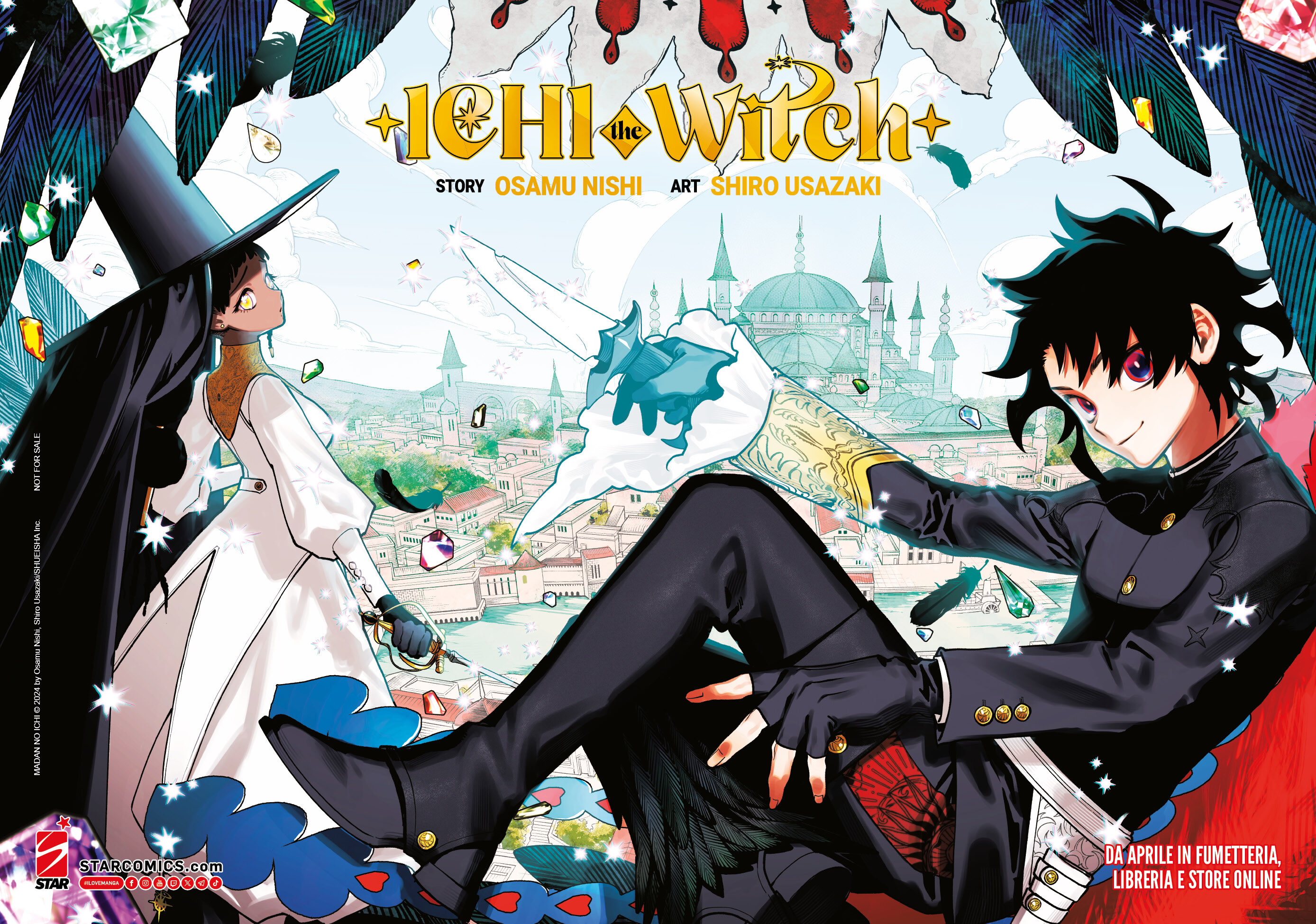 PROMO ICHI THE WITCH 1 E 2 + SHIKISHI IN OMAGGIO - immagine 5